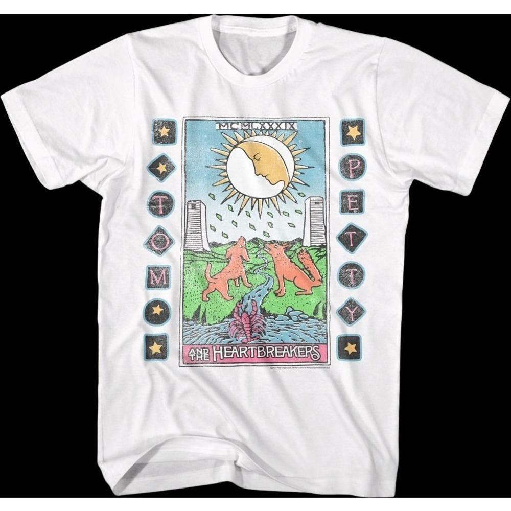 Tarot Card Tom Petty And The Heartbreakers Unisex Tshirt Gift For Fan